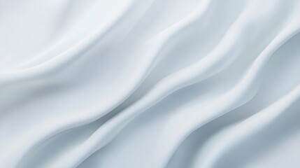 Obraz premium white abstract background. white silk satin texture background. Beautiful wavy soft folds on the surface of the fabric.