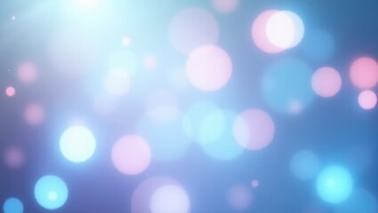 Fototapeta premium Abstract blurred bluish neon circles background photo - filtered appearance. Elegant landscape design wallpaper.