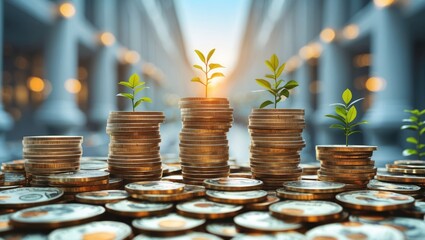 Exchange Traded Fund (ETF) idea related to business finance conceptual