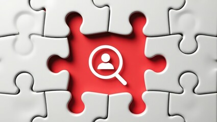 Fototapeta premium Exploring new job prospects. Concept of human resource management and recruitment. Job interviews and recruitment agencies.