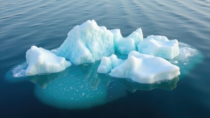 Floating ice fragments that broke off from the glacier could obstruct.