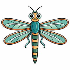 dragonfly vector illustration