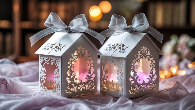 Favors for girls' communions and baptisms.
