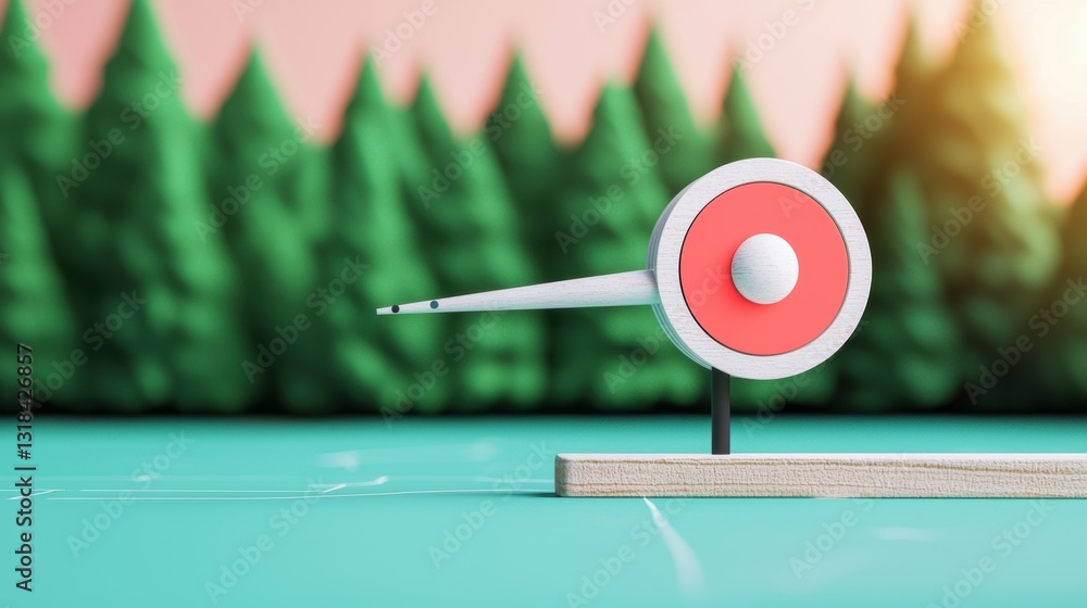 Poster a crosshair icon with a pulsing dot in the center, often used to represent real time location tracki