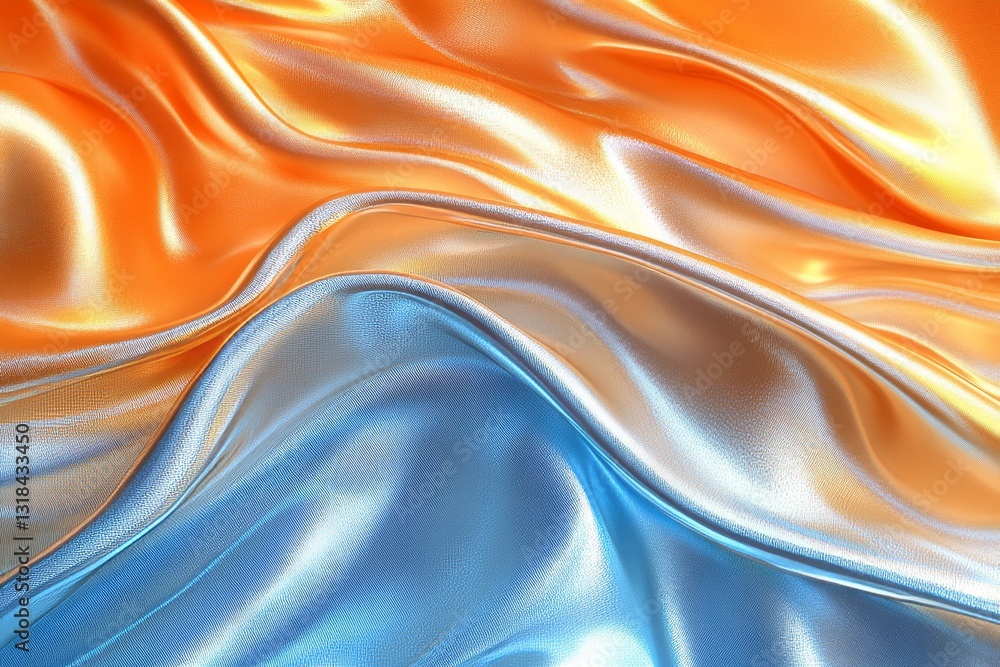 Aufkleber the line wave 3d graphic showcases an impressive array of flowing and curving lines, creating a dyna