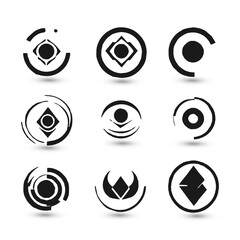 Set logo collection Logo can be used for icon brand identity finance