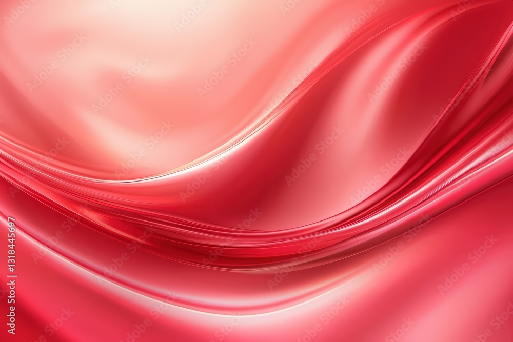 Poster smooth and elegant red fabric texture with subtle highlights for background use in design projects a
