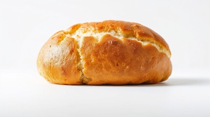 Fototapeta premium High-resolution photograph of a freshly baked loaf of bread. 