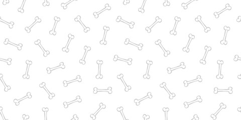 Bone pattern background. Bones seamless pattern background. Bone skeleton pattern background. 