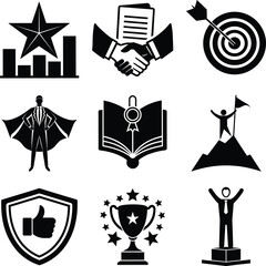 Success, Achievement, Goals, Strategy, Teamwork, Victory, Leadership, Awards, Progress, Excellence