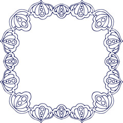 Beautiful flower art and mandala vector design
