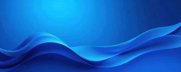 Fototapeta premium Blue abstract background with wavy lines and subtle texture, texture, calming, blue abstract background