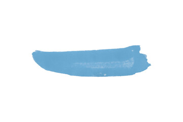 Light blue watercolor background. Artistic hand paint. Isolated on transparent background.
