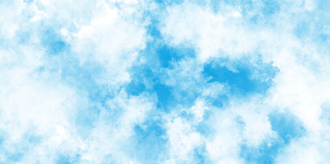 Hand painted light blue background with watercolor, abstract watercolor scraped grungy background, Modern and paper texture design with sky blue cloud paint brush.