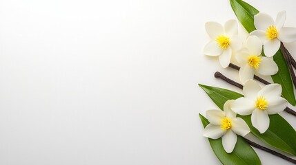 Obraz premium A vibrant bunch of colorful flowers displayed against a soft white background evoking freshness and natural beauty