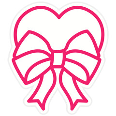 Vector Design Bow Icon Style