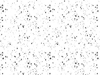 黒のインクを飛び散らせたようなランダムな点描モノクロ背景
