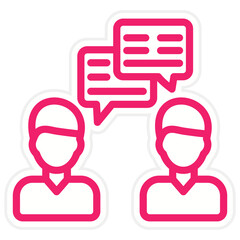 Obraz premium Vector Design Communication Icon Style