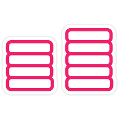 Obraz premium Coins Vector Design Icon Style