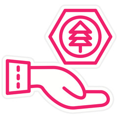 Eco Consultant Vector Design Icon Style