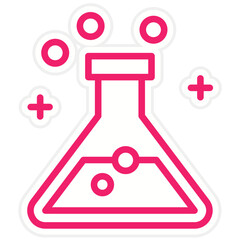 Chemistry Vector Design Icon Style