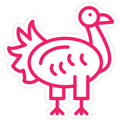 Turkey Vector Design Icon Style