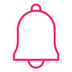 Vector Design Ring Bell Icon Style
