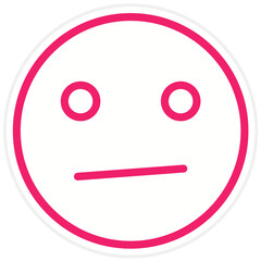 Vector Design Confusing Icon Style