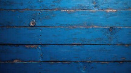 Obraz premium Rustic blue wooden planks with a weathered texture. Perfect for backgrounds, banners, or creative designs.