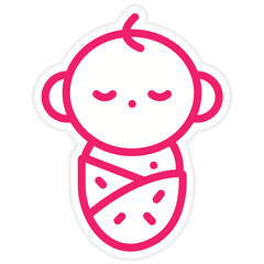Vector Design Baby Icon Style