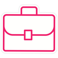 Vector Design Briefcase Icon Style