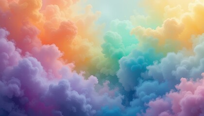 abstract background with clouds