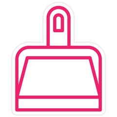 Vector Design Dustpan Icon Style