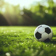 Football on grass