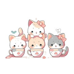 Playful and whimsical dog illustrations in vibrant and minimalist designs.