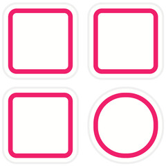 Vector Design Menu Icon Style
