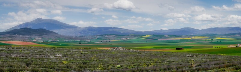 valley surrounded by mountains