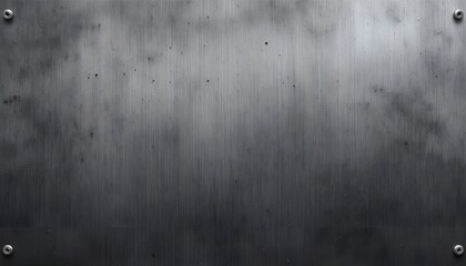 Obraz premium Elegant Brushed Metal Gray Background with Subtle Texture and Polished Finish