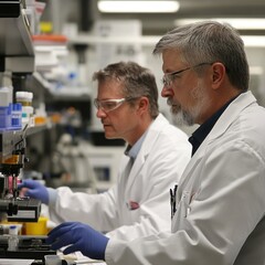 Obraz premium A drone shot of a natural gas field with flaring stacks and extraction equipment.