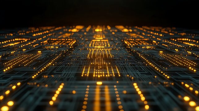 A seamless data grid with softly glowing lines and dynamic floating graphs.