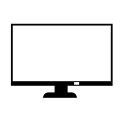 Led monitor icon