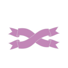 Love ribbon for design