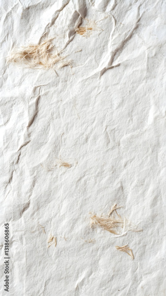 Poster textured paper background with natural fibers and subtle wrinkles, ideal for design and craft projec