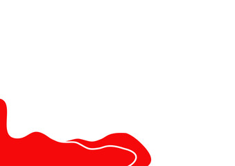 Abstract red gray gray white blank space modern