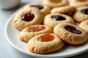 Irresistible Jam-Filled Cookie Bites