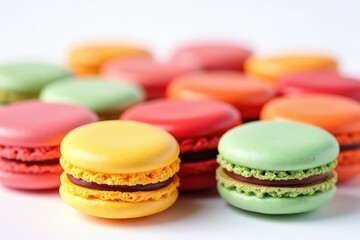 Fototapeta premium Macaron Artwork Close-Up