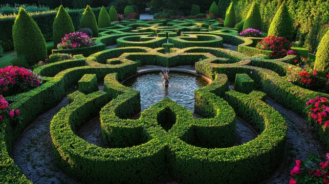 Hedge Maze Images – Browse 18,190 Stock Photos, Vectors, and