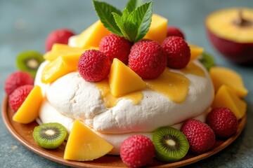 Vibrant Fruit Display for Sweet Indulgence
