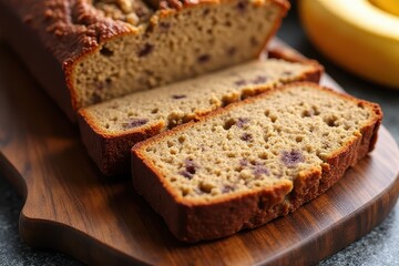 Walnut-Infused Banana Loaf with Homemade Twist