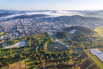 충남 부여군 궁남지의 풍경